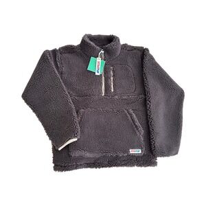 XTRATUF Berber Fleece 1/4 Zip Pullover Mens L Rugged Heritage Mountainwear Cabin